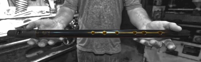 Classic Low C Whistle - Black Diamond