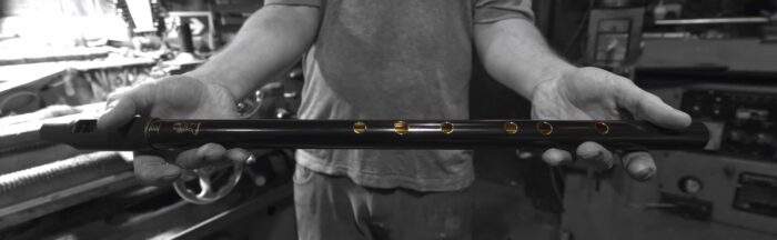 Classic Low C Whistle - Black Silk